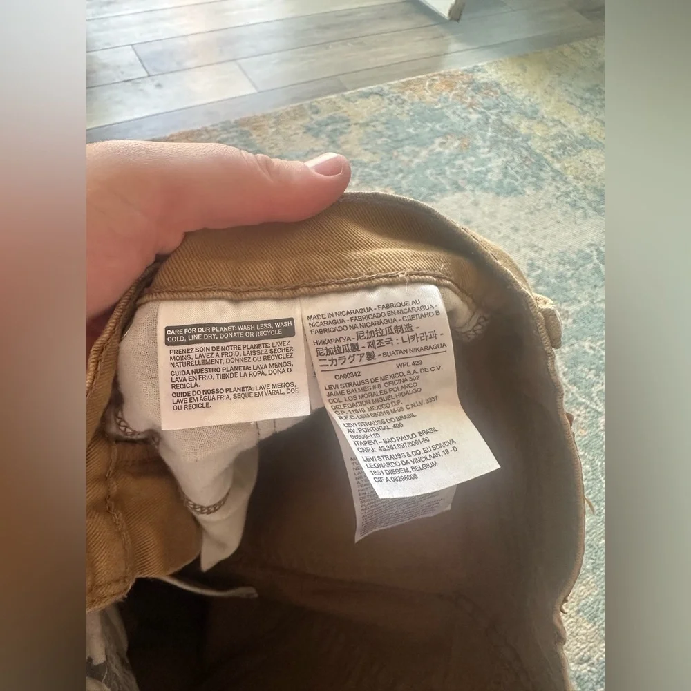 Men's Skinny Jeans in Tan - Picture 5 of 8